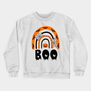 Creepy Boo Rainbow Crewneck Sweatshirt